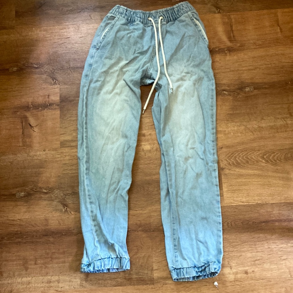 Wide leg jeans